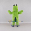 Custom Green Bird Mascot Costume Adult Full Body Suit for School Events Custom Green Bird Mascot Costume Adult Full Body Suit for School Events