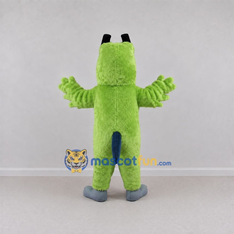 Custom Green Bird Mascot Costume Adult Full Body Suit for School Events Custom Green Bird Mascot Costume Adult Full Body Suit for School Events