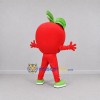 Custom Red Apple Mascot Costume Adult Full Body Suit for Healthy Eating Events Custom Red Apple Mascot Costume Adult Full Body Suit for Healthy Eating Events