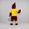 Custom Burgundy Cardinal Bird Mascot Costume Adult Full Body Suit for Sports Events