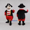 Custom Red and Black Pirate Mascot Costume Adult Full Body Suit for Pirate Parties Custom Red and Black Pirate Mascot Costume Adult Full Body Suit for Pirate Parties