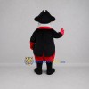 Custom Red and Black Pirate Mascot Costume Adult Full Body Suit for Pirate Parties Custom Red and Black Pirate Mascot Costume Adult Full Body Suit for Pirate Parties