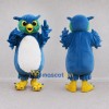 Custom Blue and White Owl Mascot Costume Adult Full Body Suit for School Events Custom Blue and White Owl Mascot Costume Adult Full Body Suit for School Events
