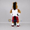 Custom Brown and White Horse Mascot Costume Adult Full Body Suit for Sports Events Custom Brown and White Horse Mascot Costume Adult Full Body Suit for Sports Events