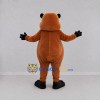 Custom Brown Groundhog Mascot Costume Adult Full Body Suit for Groundhog Day Events
