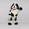 Custom White and Brown Dog Mascot Costume Adult Full Body Suit for Pet Events Custom White and Brown Dog Mascot Costume Adult Full Body Suit for Pet Events
