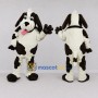 Custom White and Brown Dog Mascot Costume Adult Full Body Suit for Pet Events