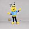 Custom Yellow and Blue Insect Mascot Costume Adult Full Body Suit for School Events Custom Yellow and Blue Insect Mascot Costume Adult Full Body Suit for School Events