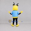 Custom Yellow and Blue Insect Mascot Costume Adult Full Body Suit for School Events Custom Yellow and Blue Insect Mascot Costume Adult Full Body Suit for School Events