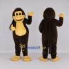 Custom Brown and Tan Monkey Mascot Costume Adult Full Body Suit for Jungle Events