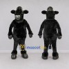 Custom Black Bull Mascot Costume Adult Full Body Suit for Farm Events Custom Black Bull Mascot Costume Adult Full Body Suit for Farm Events