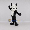 Custom Black and White Dog Mascot Costume Adult Full Body Suit for Pet Events Custom Black and White Dog Mascot Costume Adult Full Body Suit for Pet Events