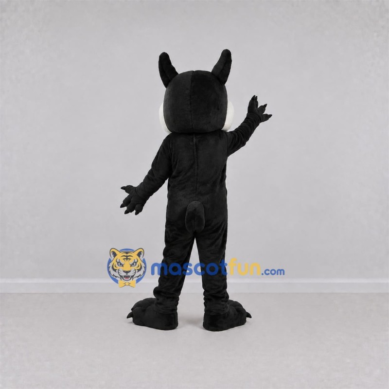 Custom Black and White Dog Mascot Costume Adult Full Body Suit for Pet Events Custom Black and White Dog Mascot Costume Adult Full Body Suit for Pet Events