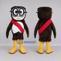 Custom Brown and White Owl Mascot Costume Adult Full Body Suit for School Events