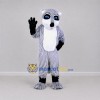 Custom Gray and White Lemur Mascot Costume Adult Full Body Suit for Wildlife Events Custom Gray and White Lemur Mascot Costume Adult Full Body Suit for Wildlife Events