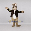 Custom Tan and Brown Rabbit Mascot Costume Adult Full Body Suit for Easter Events Custom Tan and Brown Rabbit Mascot Costume Adult Full Body Suit for Easter Events