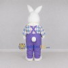 Custom White and Purple Easter Bunny Mascot Costume Adult Full Body Suit for Easter Events Custom White and Purple Easter Bunny Mascot Costume Adult Full Body Suit for Easter Events