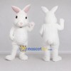 Custom White Rabbit Mascot Costume Adult Full Body Suit for Easter Events Custom White Rabbit Mascot Costume Adult Full Body Suit for Easter Events