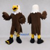 Custom Brown and White Bald Eagle Mascot Costume Adult Full Body Suit for Sports Events Custom Brown and White Bald Eagle Mascot Costume Adult Full Body Suit for Sports Events