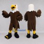 Custom Brown and White Bald Eagle Mascot Costume Adult Full Body Suit for Sports Events