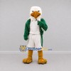 Custom Green and White Eagle Mascot Costume Adult Full Body Suit for Sports Events Custom Green and White Eagle Mascot Costume Adult Full Body Suit for Sports Events