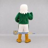 Custom Green and White Eagle Mascot Costume Adult Full Body Suit for Sports Events Custom Green and White Eagle Mascot Costume Adult Full Body Suit for Sports Events