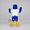 Custom Blue and White Bird Mascot Costume Adult Full Body Suit for Sports Events Custom Blue and White Bird Mascot Costume Adult Full Body Suit for Sports Events