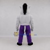 Custom Gray and Purple Horse Mascot Costume Adult Full Body Suit for Sports Events Custom Gray and Purple Horse Mascot Costume Adult Full Body Suit for Sports Events
