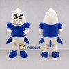 Custom White and Blue Rocket Mascot Costume Adult Full Body Suit for Space Events Custom White and Blue Rocket Mascot Costume Adult Full Body Suit for Space Events