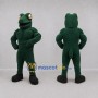 Custom Dark Green Lizard Mascot Costume Adult Full Body Suit for Reptile Events