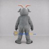 Custom Gray Goat Mascot Costume Adult Full Body Suit for Farm Events Custom Gray Goat Mascot Costume Adult Full Body Suit for Farm Events