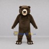 Custom Brown Bear Mascot Costume Adult Full Body Suit for Wildlife Events Custom Brown Bear Mascot Costume Adult Full Body Suit for Wildlife Events