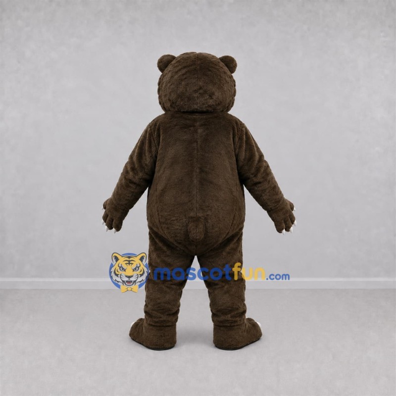 Custom Brown Bear Mascot Costume Adult Full Body Suit for Wildlife Events Custom Brown Bear Mascot Costume Adult Full Body Suit for Wildlife Events