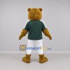 Custom Brown and Green Bear Mascot Costume Adult Full Body Suit for Sports Events Custom Brown and Green Bear Mascot Costume Adult Full Body Suit for Sports Events