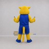 Custom Yellow and Blue Wildcat Mascot Costume Adult Full Body Suit for Sports Events Custom Yellow and Blue Wildcat Mascot Costume Adult Full Body Suit for Sports Events
