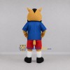 Custom Yellow and Blue Cat Mascot Costume Adult Full Body Suit for Sports Events Custom Yellow and Blue Cat Mascot Costume Adult Full Body Suit for Sports Events