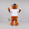 Custom Orange and White Tiger Mascot Costume Adult Full Body Suit for Baseball Games Custom Orange and White Tiger Mascot Costume Adult Full Body Suit for Baseball Games