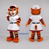 Custom Orange and White Tiger Mascot Costume Adult Full Body Suit for Baseball Games Custom Orange and White Tiger Mascot Costume Adult Full Body Suit for Baseball Games