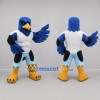 Custom Blue and White Bird Mascot Costume Adult Full Body Suit for Sports Events Custom Blue and White Bird Mascot Costume Adult Full Body Suit for Sports Events