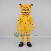 Custom Yellow and Black Lynx Mascot Costume Adult Full Body Suit for Wildlife Events Custom Yellow and Black Lynx Mascot Costume Adult Full Body Suit for Wildlife Events