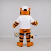 Custom Orange and White Tiger Mascot Costume Adult Full Body Suit for Baseball Games Custom Orange and White Tiger Mascot Costume Adult Full Body Suit for Baseball Games
