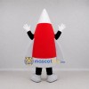 Custom Red and White Rocket Mascot Costume Adult Full Body Suit for Space Events Custom Red and White Rocket Mascot Costume Adult Full Body Suit for Space Events