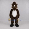 Custom Brown and White Horse Mascot Costume Adult Full Body Suit for Farm Events Custom Brown and White Horse Mascot Costume Adult Full Body Suit for Farm Events