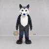 Custom Gray and White Wolf Mascot Costume Adult Full Body Suit for School Events Custom Gray and White Wolf Mascot Costume Adult Full Body Suit for School Events
