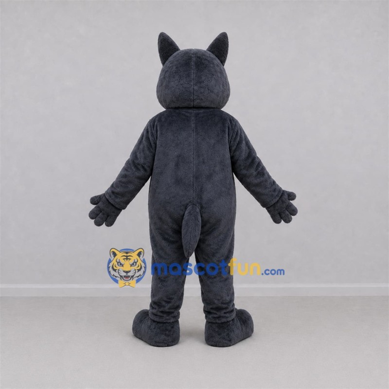 Custom Gray and White Wolf Mascot Costume Adult Full Body Suit for School Events Custom Gray and White Wolf Mascot Costume Adult Full Body Suit for School Events