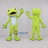 Custom Lime Green Frog Mascot Costume Adult Full Body Suit for Nature Events Custom Lime Green Frog Mascot Costume Adult Full Body Suit for Nature Events