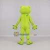 Custom Lime Green Frog Mascot Costume Adult Full Body Suit for Nature Events Custom Lime Green Frog Mascot Costume Adult Full Body Suit for Nature Events