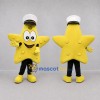 Custom Yellow and White Sailor Starfish Mascot Costume Adult Full Body Suit for Marine Events