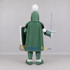 Custom Green and White Knight Mascot Costume Adult Full Body Suit for Medieval Events Custom Green and White Knight Mascot Costume Adult Full Body Suit for Medieval Events