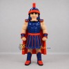 Custom Blue and Red Spartan Warrior Mascot Costume Adult Full Body Suit for Sports Events Custom Blue and Red Spartan Warrior Mascot Costume Adult Full Body Suit for Sports Events